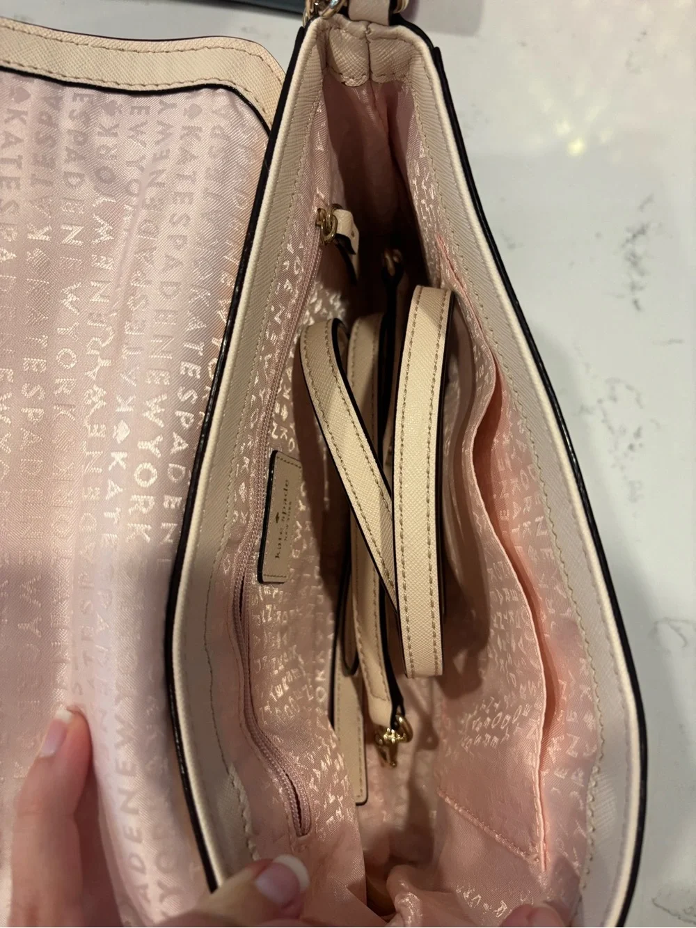 Kate Spade New York Laurel Way Greer shoulder/ crossbody  Blush Pink